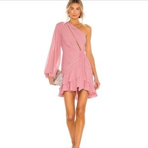 Michael Costello x Revolve Sunny Dress Pink